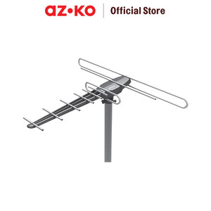 [EZO.0801534] AZKO Krisbow Antena Tv Outdoor Et5A - Hitam Television Antenna Aksesoris Tv Pencari Sinyal Saluran Televisi Antena Luar Ruangan
