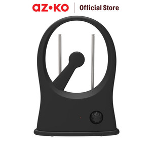 [EZO.0801538] AZKO Krisbow Antena Tv Indoor Uvr-Av212 - Hitam Television Antenna Aksesoris Tv Pencari Sinyal Saluran Televisi Antena Dalam Ruangan