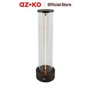 [EZO.0801575] AZKO Eglare Dagny Lampu Meja Led Line Rechargeable 1 Watt Metal - Hitam Decorative Table Lamp Lampu Dekorasi Meja Serbaguna Alat Penerangan Indoor Lampu Tidur Aesthetic