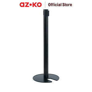 [EZO.0801577] AZKO Tiang Tali Antrian Stackable Thin Base Dengan Tali - Biru Handrail Tiang Pembatas Antrean Pembatas Antrean Dengan Tali