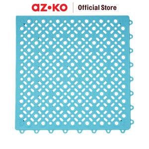 [EZO.0801581] AZKO Forhom 30X30 cm Set 6 Pcs Tile Deck 0.54M2 - Biru Tiff Decking Tile Lantai Bongkar Pasang Instalasi Lantai Aksesoris Bangunan Rumah Aksesoris Teras