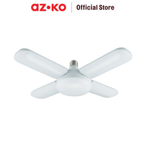 [EZO.0801624] AZKO Apa Bohlam Led Leaf Lipat 40 Watt Cool Daylight - Putih Bulb Lampu Cahaya Putih Indoor Outdoor Light Led Light Bolam