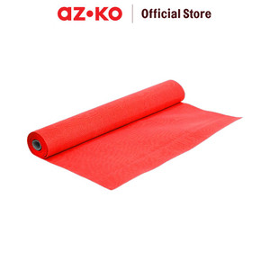 [EZO.0801625] AZKO Krisfloor 1.2X1 mtr Alas Lantai Anti Slip Pvc Nontear Zigzag - Merah Pvc Roll Mat Floor Karpet Gulung Lantai Anti Licin Keset Karet Kamar Mandi
