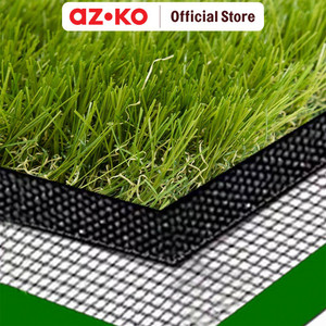 [EZO.0801646] AZKO Arthome 1X3 mtr Rumput Artifisial 35 mm - Hijau/Kuning Grass Carpet Tumbuhan Buatan Artificial Grass Dekorasi Rumput Sintetis Serbaguna Pajangan Rumah Hiasan Properti Foto