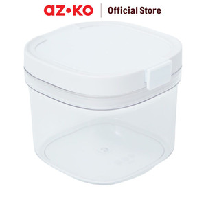 [EZO.0801679] AZKO Kris 800 ml Milky Wadah Makanan Food Container Kotak Makan Food Grade Serbaguna Tempat Makanan Food Storage Kitchenware