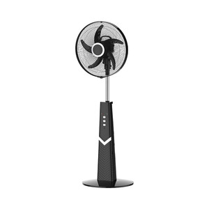 [EZO.0801696] AZKO Krisbow Kipas Angin Berdiri Emergency Rechargeable Standing Fan Penyejuk Ruangan Kipas Lantai - 16 inci