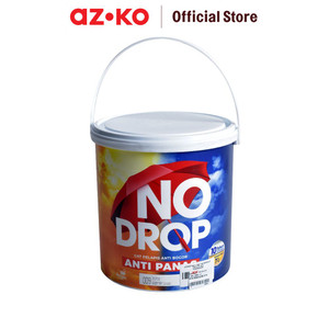 [EZO.0801724] AZKO No Drop 4 kg Cat Dinding Primer Waterproof Anti Panas - Putih Paint Waterproof Cat Lapisan Pelindung Dinding Perlengkapan Tukang