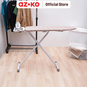 [EZO.0801747] AZKO Stora 91X30 cm Meja Setrika Lipat Dengan Iron Rest Papan Setrikaan Lipet Alas Tempat Setrika Ironing Board Foldable Perlengkapan Rumah Tangga