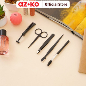 [EZO.0801795] AZKO Ataru Set 5 Pcs Threading Alis Alat Penghilang Bulu Alis Eyebrow Threading Kit Beauty Tools Pelengkap Kecantikan Wajah