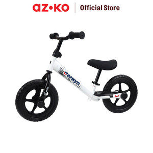 [EZO.0801803] AZKO Berwyn Sepeda Anak Balance Bike Basic - Putih Kids Bicycle Sepeda Roda 2 Anak Peralatan Olahraga Children Balance Bike