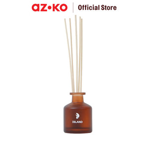 [EZO.0801804] AZKO Breathe 50 ml Island Reed Diffuser Rattan Sticks Freshener Aromaterapi Pengharum Ruangan Stick Room Fragrance