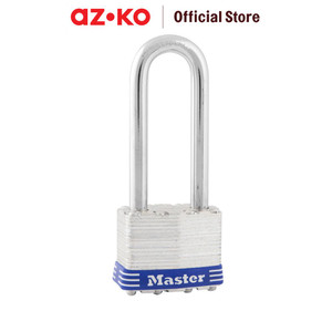 [EZO.0801823] AZKO Masterlock Gembok Besi Long Shackel 1-3/4Lam Steel Padlock Besi Gembok Pintu Pager Rantai Pengunci Pengaman Pagar Pengunci Serbaguna Perlengkapan Keamanan