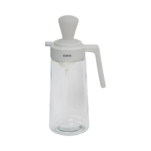 [EZO.0801834] AZKO Kris 500 ml Brosse Botol Minyak 2 In 1 - Hijau Oil Bottle Dispenser Wadah Minyak Kaca Dengan Handle Perlengkapan Dapur