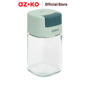 [EZO.0801836] AZKO Oshi 180 ml Tempat Bumbu Dapur - Hijau Spice Jar Tempat Penyimpanan Bumbu Perlengkapan Dapur Seasoning Jar