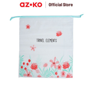 [EZO.0801847] AZKO Ataru Set 2 Pcs Pouch Serut Kantong Organizer Kecil Tempat Kosmetik Pouch Aksesoris