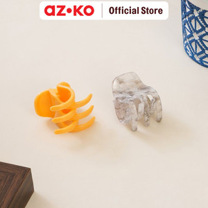 [EZO.0801854] AZKO Ataru Set 2 Pcs Jepit Rambut Hair Clip Claw Aksesoris Jepitan Cewek Penjepit Hiasan Rambut Wanita Aksesori Kepala
