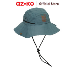 [EZO.0801856] AZKO Ataru Topi Bucket Dengan Tali String - Biru Aksesoris Kepala Bucket Hat Topi Stylish Unisex Serbaguna Aksesoris Fashion Pria Wanita