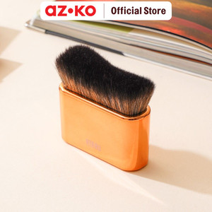 [EZO.0801857] AZKO Ataru Kuas Make Up Rectangle - Rose Gold Cosmetic Powder Brush Aplikator Bedak Tabur Perlengkapan Kosmetik