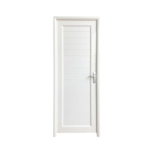 [EZO.0801870] AZKO Maxb Pintu Kamar Mandi Upvc Waterproof Bathroom Door Pintu Anti Air Serbaguna Perlengkapan Rumah Tangga - Cokelat, Pintu Kanan