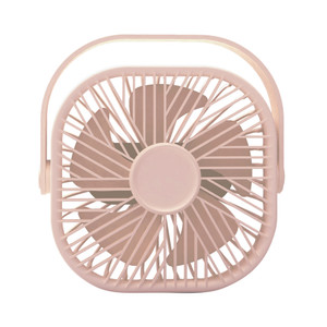 [EZO.0801871] AZKO Memoo Kipas Angin Meja Mini Rechargeable 2in1 Desk Fan Penyejuk Ruangan Kipas Baling-Baling - Pink
