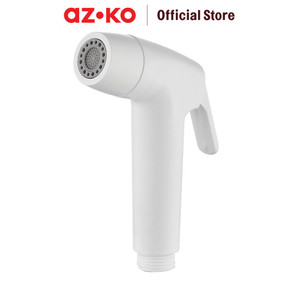 [EZO.0801886] AZKO Acroz Set Toilet Shower Premium - Putih Toilet Hose Semprotan Selang Air Kloset Aksesoris Kamar Mandi Selang Wc