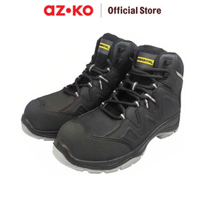 [EZO.0801899] AZKO Krisbow Ukuran 40 Pandora Sepatu Pengaman 6 inci - Hitam Safety Shoes Pengaman Kaki Perlengkapan Industri Peralatan Keamanan