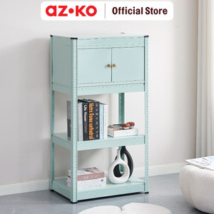 [EZO.0801903] AZKO Stora Hiro Rak Besi 3 Tingkat - Hijau Mint Organizer Serbaguna Tempat Simpan Barang Multifungsi Rak Storage Perlengkapan Rumah Tangga