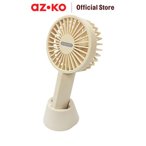 [EZO.0801917] AZKO Memoo Kipas Angin Portabel Rechargeable - Putih Portable Fan Kipas Mini Travel Serbaguna Kipas Angin Isi Ulang Penyejuk Udara