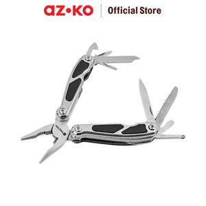 [EZO.0801923] AZKO Tactix Alat Saku Tang Mini Serbaguna 17In1 Pisau Lipat Saku Pocket Knife Perlengkapan Outdoor Peralatan Kemping Survival Knife