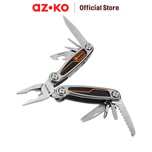 [EZO.0801924] AZKO Tactix Alat Saku Tang Mini Serbaguna 15In1 Pisau Lipat Saku Pocket Knife Perlengkapan Outdoor Peralatan Kemping Survival Knife