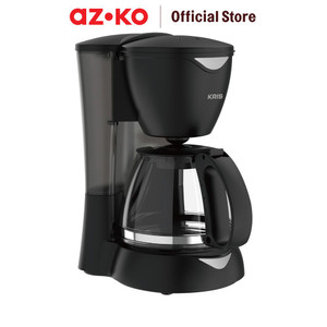 [EZO.0801943] AZKO Kris 600 ml Coffee Maker Swing 550 watt - Hitam Mesin Kopi Espresso Machine Alat Pembuat Minuman Kopi