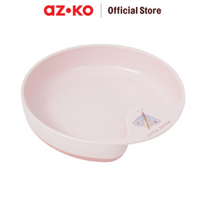 [EZO.0801954] AZKO Rosti Mio Piring Makan Anak Butterfly - Pink Baby Food Plate Wadah Hidangan Food Grade Piring Anak Serbaguna Peralatan Makan Perlengkapan Dapur