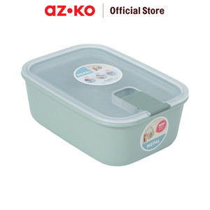 [EZO.0801959] AZKO Rosti 1 ltr Wadah Makanan Easyclip - Hijau Sage Nordic Food Container Kotak Makan Food Grade Serbaguna Tempat Makanan Food Storage Kitchenware