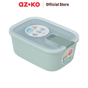 [EZO.0801962] AZKO Rosti 700 ml Wadah Makanan Easyclip - Hijau Sage Nordic Food Container Kotak Makan Food Grade Serbaguna Tempat Makanan Food Storage Kitchenware
