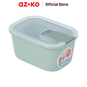 [EZO.0801964] AZKO Rosti 450 ml Wadah Makanan Easyclip - Hijau Sage Nordic Food Container Kotak Makan Food Grade Serbaguna Tempat Makanan Food Storage Kitchenware