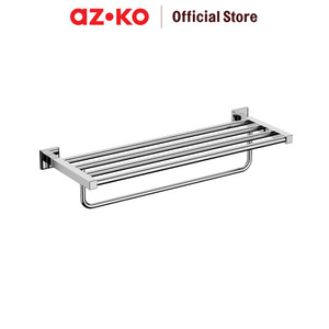 [EZO.0801974] AZKO Acroz Gantungan Handuk Classic 8612 Tempat Jemur Anduk Towel Drying Rack Bar Gantungan Handuk Perlengkapan Kamar Mandi Bathroom Tools