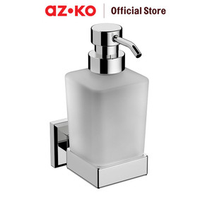 [EZO.0801989] AZKO Acroz 200 ml Dispenser Sabun Cair Dengan Bracket Classic Liquid Soap Container Tabung Tempat Sabun Serbaguna Aksesoris Kamar Mandi Perlengkapan Rumah Tangga