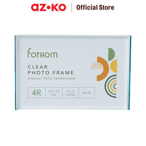 [EZO.0801996] AZKO Forhom 4R Bingkai Foto Meja Transparan Rhy23120604-2 - Hijau Pigura Aesthetic Frame Tempat Foto Pajangan Dekorasi Rumah Figura