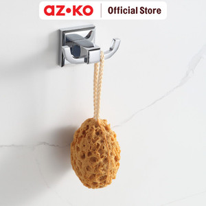 [EZO.0801998] AZKO Acroz Gantungan Dinding Single Classic 8601A Pengait Multifungsi Tembok Clothes Hook Tempat Gantung Pakaian Barang Serbaguna