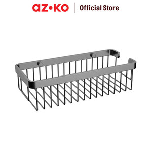 [EZO.0802010] AZKO Acroz Rak Dinding Kamar Mandi Minimalist 82016 Organizer Serbaguna Rak Sabun Shampoo Tempat Peralatan Mandi Bathroom Wall Shelves