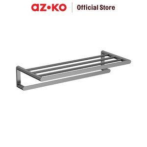 [EZO.0802014] AZKO Acroz Gantungan Handuk Minimalist 82012 Tempat Jemur Anduk Towel Drying Rack Bar Gantungan Handuk Perlengkapan Kamar Mandi Bathroom Tools