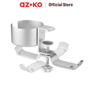 [EZO.0802021] AZKO Krisbow Holder Minuman Dan Headphone Meja Tempat Penyangga Minum Dan Headset Aksesoris Interior Rumah Drink Hedset Stand
