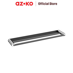 [EZO.0802038] AZKO Acroz Gantungan Handuk Double Bar Elegant 21311 Tempat Jemur Anduk Towel Drying Rack Bar Gantungan Handuk Perlengkapan Kamar Mandi Bathroom Tools