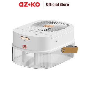 [EZO.0802040] AZKO Apa Kipas Angin Meja Dengan Humidifier 6 watt - Putih Desk Fan Penyejuk Ruangan Kipas Baling-Baling
