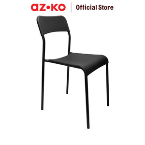 [EZO.0802054] AZKO Soleil Kenn Kursi Banquet - Hitam Tempat Duduk Serbaguna Multipurpose Chair Kursi Kondangan Bangku Acara Dining Chair