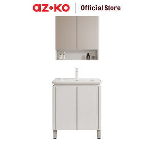 [EZO.0802074] AZKO Fosa Set Kabinet Kamar Mandi Dcsc-1 Organizer Serbaguna Bathroom Cabinet Aksesoris Kamar Mandi Kompartemen Penyimpanan Alat Mandi