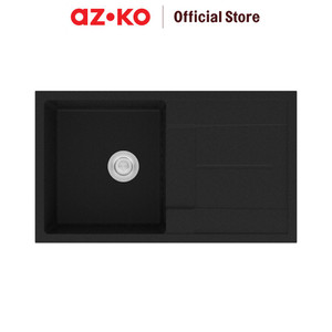 [EZO.0802089] AZKO Acroz Tempat Cuci Piringgranite Dengan Wing Wastafel Dapur Kitchen Sink Bak Tempat Cuci Piring Perlengkapan Dapur