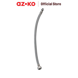 [EZO.0802109] AZKO Acroz 50 cm Selang Inlet Fleksibel 1/2 inci H37 Flexible Conduit Selang Air Lentur Stainless Steel Perlengkapan Tukang