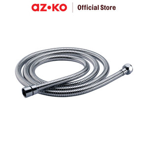 [EZO.0802113] AZKO Acroz 1.5 mtr Selang Shower Double Lock Chrome H33 Shower Hose Selang Air Shower Perlengkapan Kamar Mandi Bathroom Accessories