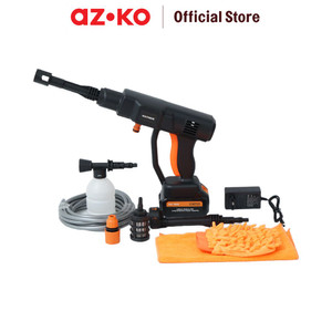 [EZO.0802124] AZKO Maximus High Pressure Washer Cordless - Hitam Mesin Cuci Steam Serbaguna Alat Pembersih Tekanan Tinggi Alat Kebersihan